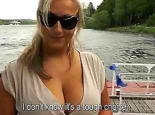 Big rack Czech slut Cherlyn paid for sex