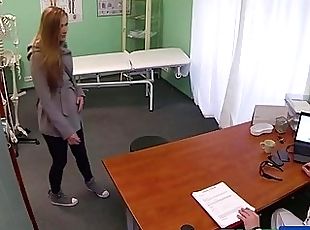 Sexy Kristyna gets fucked by the doctor